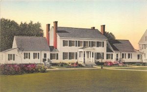 Dearborn Michigan 1930s Hand Colored Postcard Patrick Henry House Treadway Inn