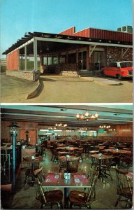 Ann Arbor MI-Michigan, Frontier Beef Buffet, Advertising, Vintage Postcard JB2