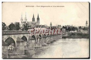 Old Postcard Moulins Bridge and Regemorte General view