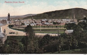 PEEBLES, Peebleshire, Scotland, United Kingdom, PU-1908; View From The South