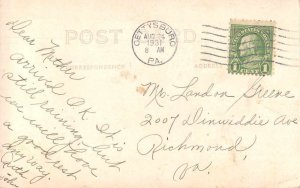 Fayetteville Pennsylvania Piney Mt Inn Laughlin Real Photo Postcard JJ658659