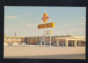 HOLBROOK ARIZONA ROUTE 66 VOLKSWAGEN VW VINTAGE ADVERTISING POSTCARD