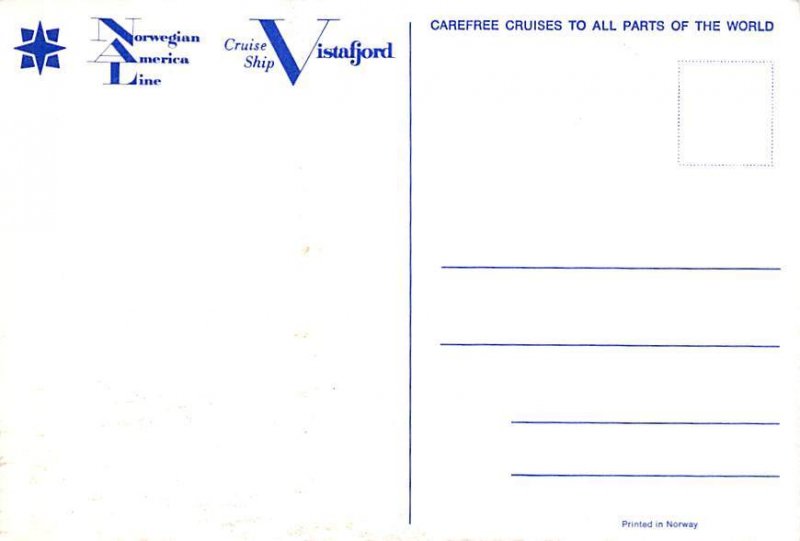 Norwegian America Line , Cruise Ship   