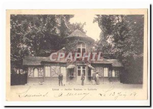 Old Postcard Lille Vauban Garden Dairy