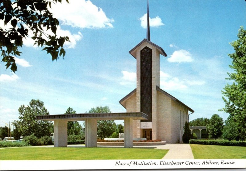 Kansas Abilene Eisenhower Center Place Of Meditation