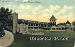 Odd Fellows Home & Eureka Lake - Manhattan, Kansas KS