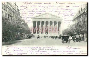 Old Postcard Paris Church of the Madeleine