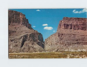 Postcard Santa Elena Canyon, Big Bend National Park, Texas