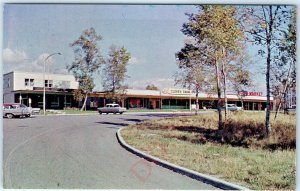 c1950s Terrace Bay, Ontario, Canada Shopping Center Chrome Photo PC Market A152