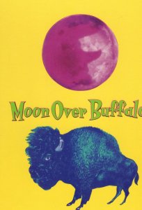 Moon Over Buffalo Walnut Street Theatre USA Advertising Postcard