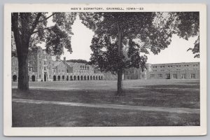 Grinnell Iowa~Grinnell College~Men's Dormitory & Campus~Vintage Postcard