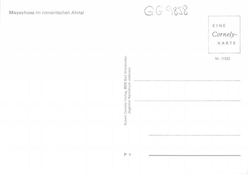 GG9858 mayschoss im romantischen ahrtal  germany