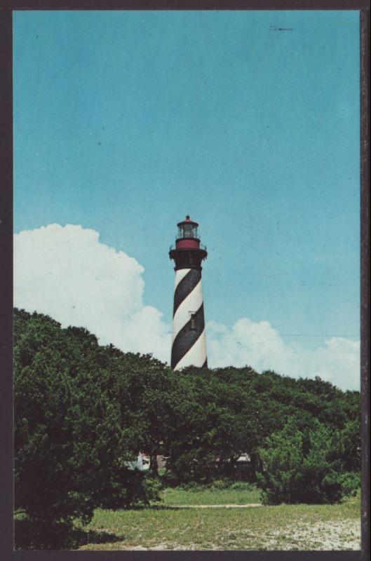 St Augustine Lighthouse,FL Postcard