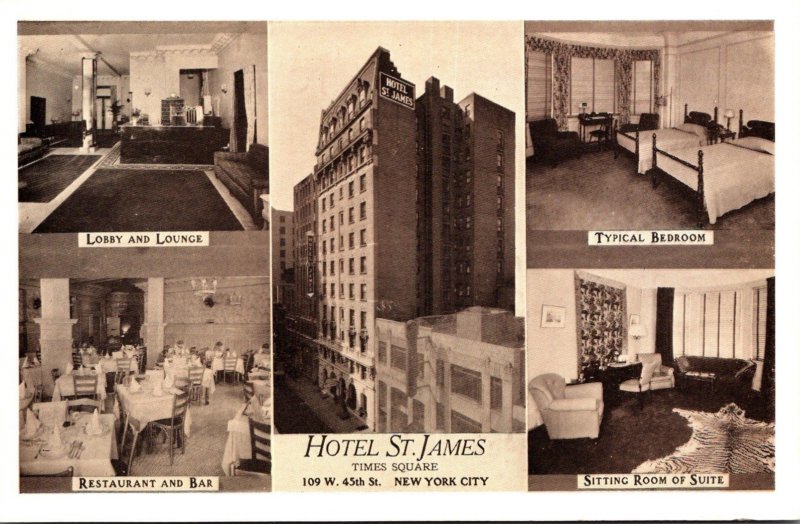 New York City Hotel St James