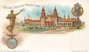 MACHINERY BUILDING BUFFALO NEW YORK PAN AMERICAN EXPOSITION POSTCARD (1901)