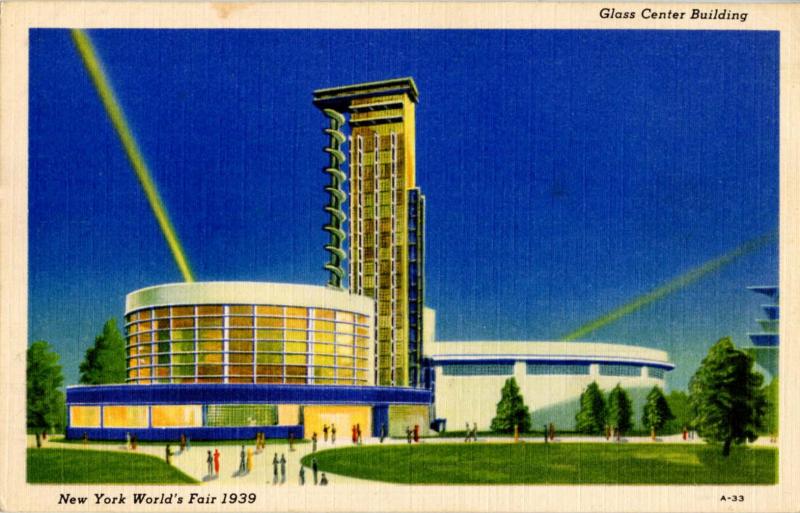 NY - New York World's Fair, 1939. Glass Center Building