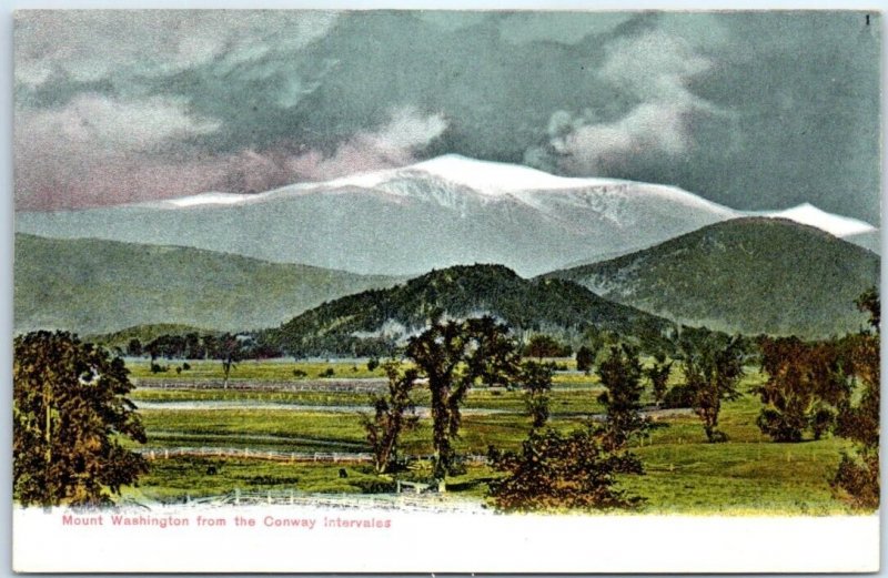 M-95462 Mount Washington from the Conway Intervales New Hampshire