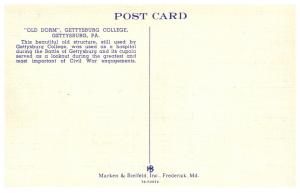 Pennsylvania Gettysburg  College  Old Dorm