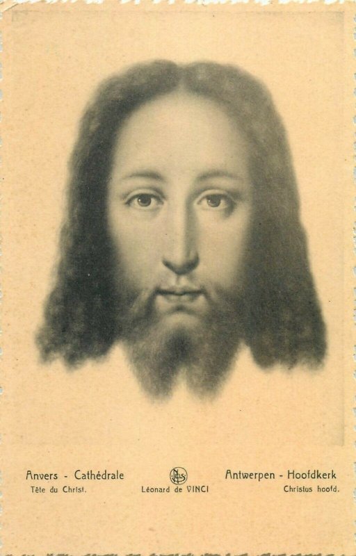 Head of Christ - Leonardo da Vinci Anvers cathedrale