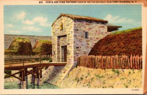 New York Old Fort Niagara Porte Des Cinq Nations Gate Of The Five Nations