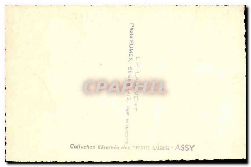 St Gervais - Green Lake - Old Postcard