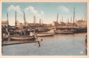 Penmarch France Saint Geunole Port Harbor View Vintage Postcard JF685896