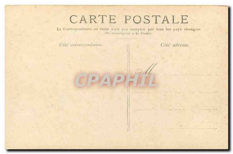 Old Postcard Paris Arc de Triomphe du Carrousel in 1805