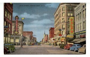 ID - Boise. Main Street looking West