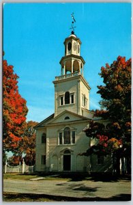 Vtg Bennington Vermont VT Old First Church Postcard