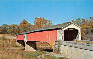 West Union Bridge Built in 1876 - Parke County, Indiana IN
