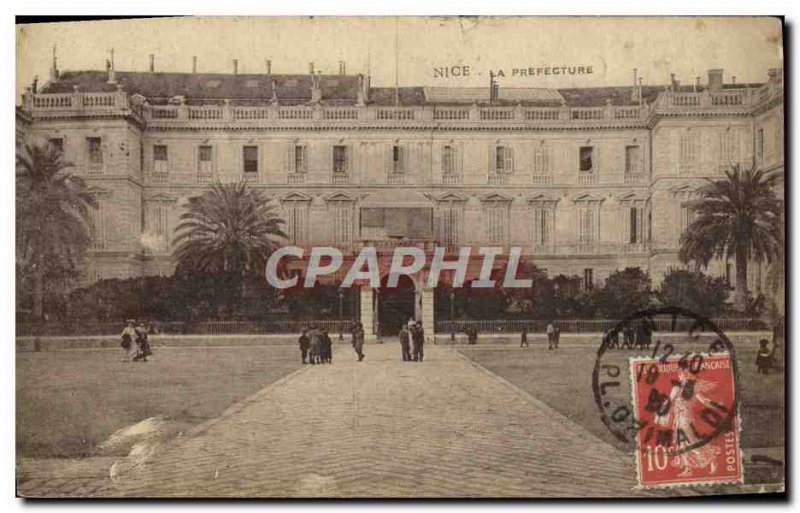 Old Postcard Nice La Prefecture