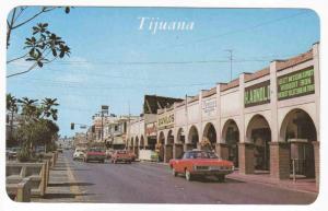 Revolucion Avenue Cars Portales Tijuana Mexico #1 postcard