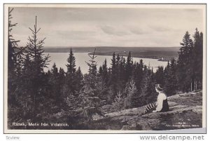 RP: Rattvik. Motiv fran Vidablick , PU-1935 Sweden