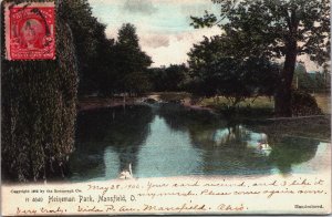 Heineman Park Mansfield Ohio Vintage Postcard C210