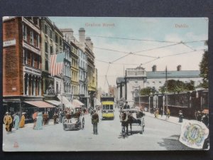 DUBLIN Grafton Street W & A Gilbey c1908 Ex Animated Street Scene by Milton 2410