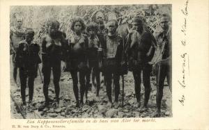 indonesia, SUNDA ALOR, Native Headhunters Family, Cannibals (1899)