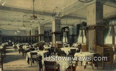 Dining Room, Hotel Quincy - Illinois IL  