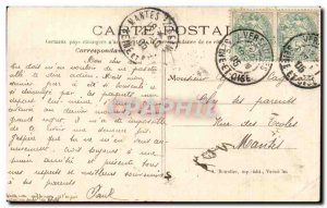 Old Postcard Versailles castle