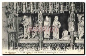 Postcard Old Cathedral of Chartres Circumference of the sixteenth century the...