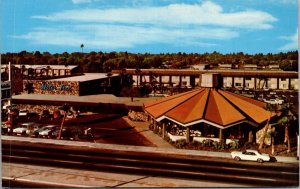 Postcard The Water Tree Inn at 4141 North Blackstone Ave in Fresno, California