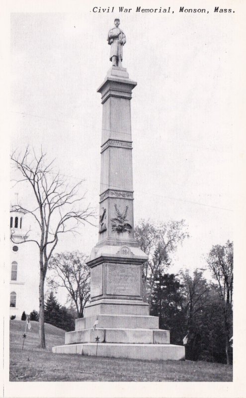 Massachusetts Monson Civil War Memorial
