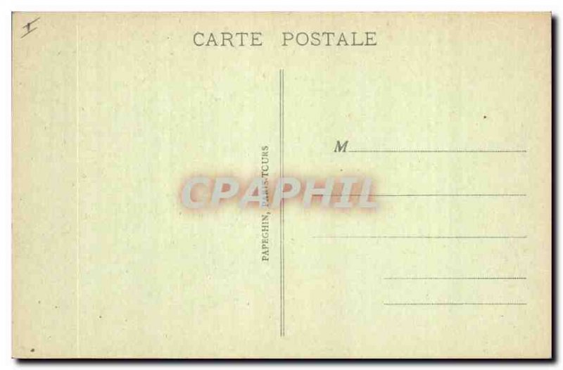 Postcard General view and Old Tours Loire West Coast