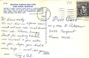 Sleeping Bear Dune  Glen Haven MI 