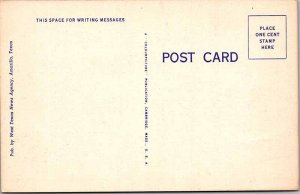 Postcard TRAIN STATION SCENE Amarillo Texas TX AK4495