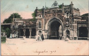 Netherlands Naarden Utrechtse Poort Vintage Postcard 09.06