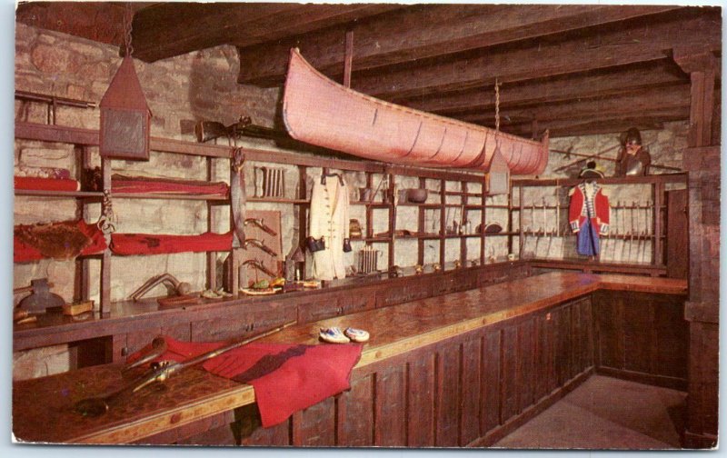 M-59372 The Trade Room French Castle Old Fort Niagara Porter New York