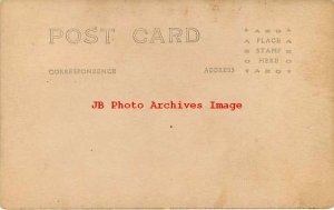 Rodeo, Dalhart Texas Round Up, RPPC, Rube Roberts Riding Wild Steer,Doubleday 