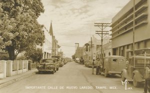 Nuevo Laredo, Mexico, Street View with Delivery Truck
