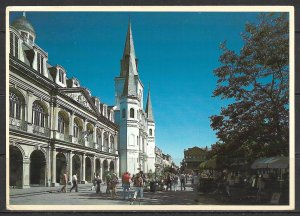 Louisiana, New Orleans - St Louis Cathedral - Jackson Square - [LA-029X]
