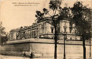 CPA PARIS 8e Ministere ds Affaires Etrangeres apres La Commune en 1871 (258736)